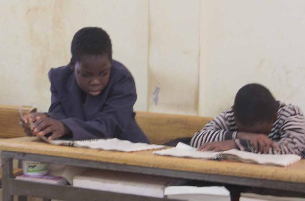 Lesen mit den Fingern