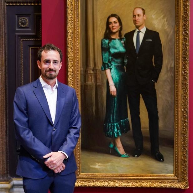 Royales Porträt: William und Kate erstmals auf gemeinsamem Gemälde