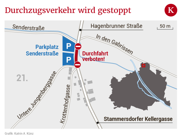 Stammersdorfer Kellergasse: Aus für Durchzugsverkehr