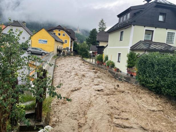 Unwetter: Zivilschutzalarm in Tamsweg aufgehoben