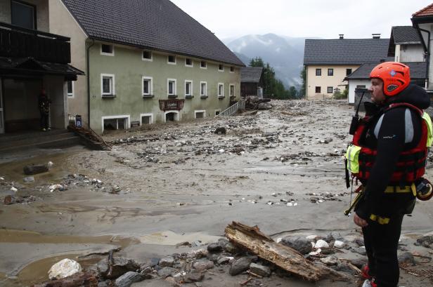 Schwere Unwetter in Kärnten: Zivilschutzalarm in mehreren Gemeinden