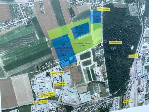 Baustart 2024: Sicherheitszentrum in St. Pölten kostet 208 Millionen Euro