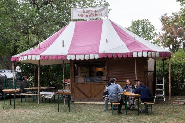 Mittelaltermarkt in Wien: Mit Kanonenkugeln, aber ohne Kartoffeln