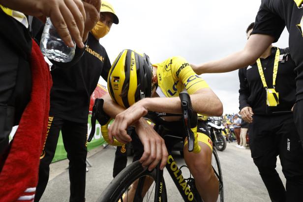 Umsturz bei der Tour de France: Jonas Vingegaard holt sich Gelb