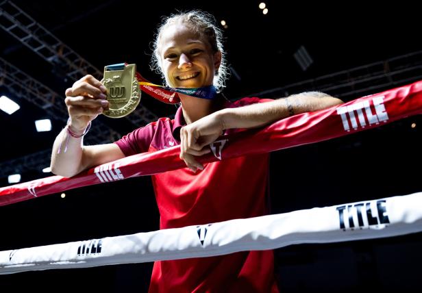 World Games: Kickboxerin Stella Hemetsberger gewinnt Gold