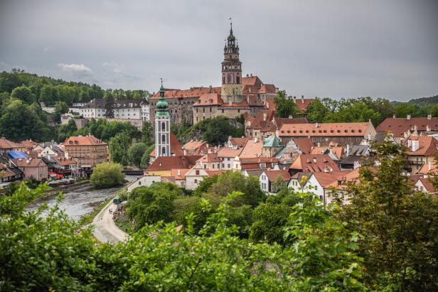 Cesky Krumlov without foreign tourists