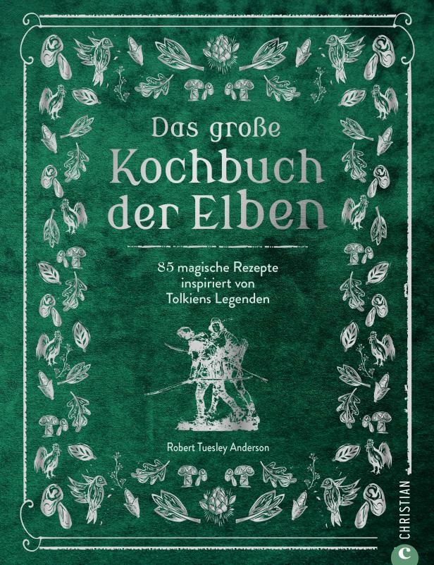 Das Cover des Buches „Das große Kochbuch der Elben“ von Robert Tuesley Anderson.
