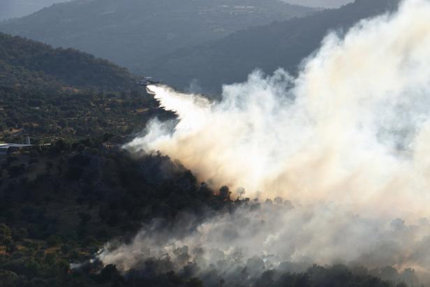 Hitze und Waldbrände: Keine Atempause von Spanien bis Griechenland