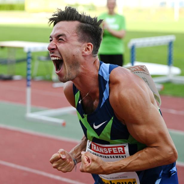 100-Meter-Rekordmann Markus Fuchs hat den EM-Finallauf im Blick