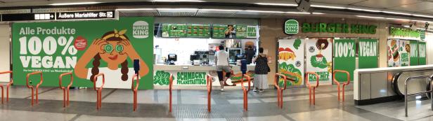 Burger King eröffnet veganes Restaurant: Hunderte Menschen stehen Schlange