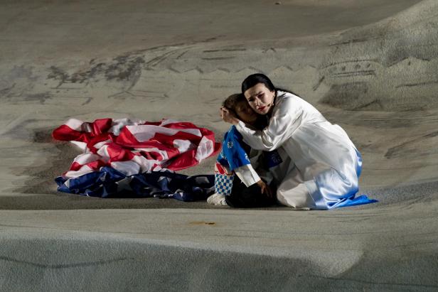 BREGENZER FESTSPIELE: FOTOPROBE "MADAME BUTTERFLY"