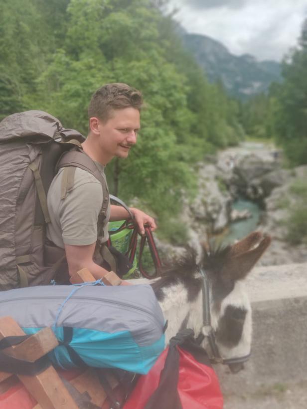 Reisen mit "Horstl": Bei Hängebrücken hilft keine Eselsbrücke