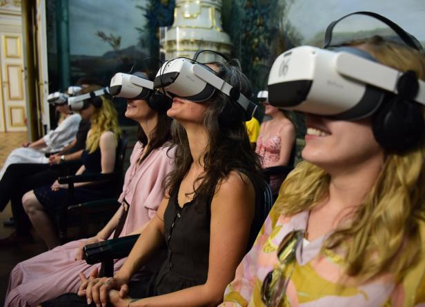 Schönbrunn: Dank virtueller Realität am Tisch mit Franzl und Sisi
