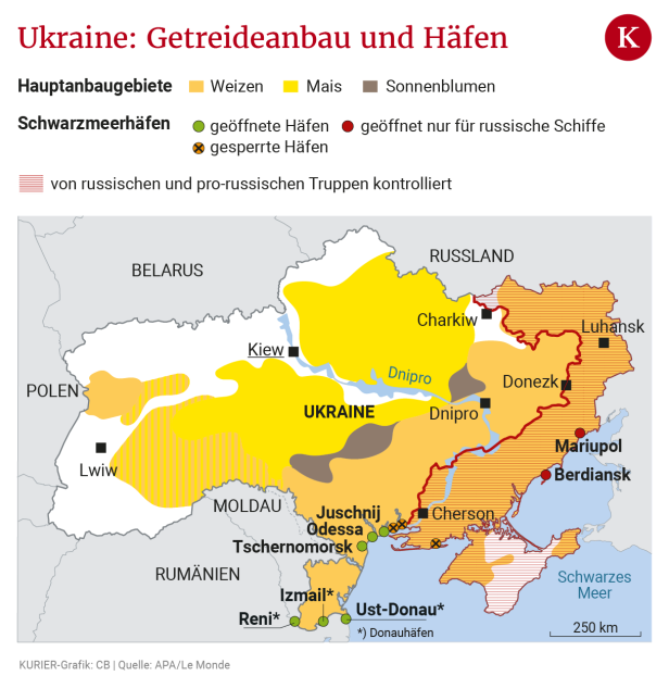 Russland erlaubt Getreideexporte: Ein historischer Deal – mit Fallstricken