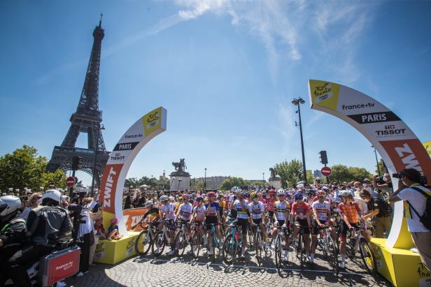 Tour de France der Frauen: Historischer Tag auf den Champs-Élysées