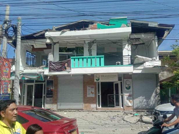 Earthquake aftermath in Abra province, Philippines