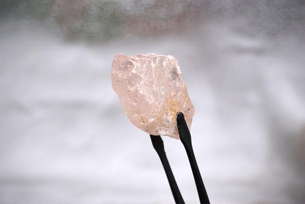 Größter Fund seit 300 Jahren: Rosa 170-Karat-Diamant entdeckt