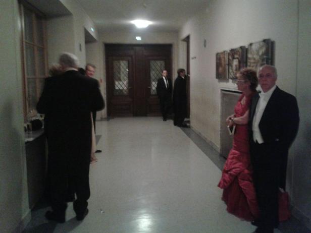 Opernball backstage