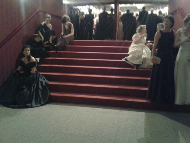 Opernball backstage