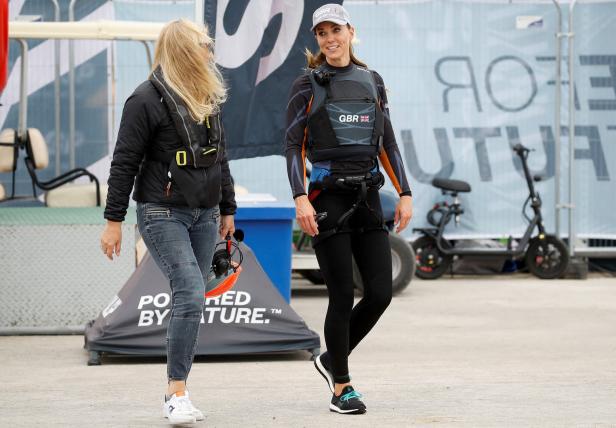 Bilder: Herzogin Kate bewies - im Neoprenanzug - Segeltalent