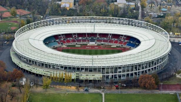 Durch ständige Änderungswünsche der UEFA explodierten die Kosten für das Happel-Oval vor der Euro2008.