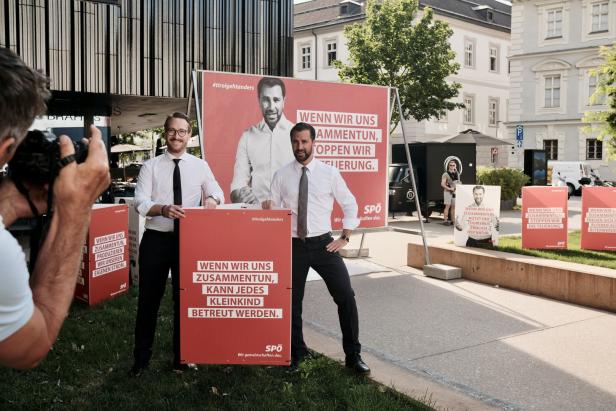 Rot-blaues Duell um Platz zwei mit Wähler-Schnittmengen