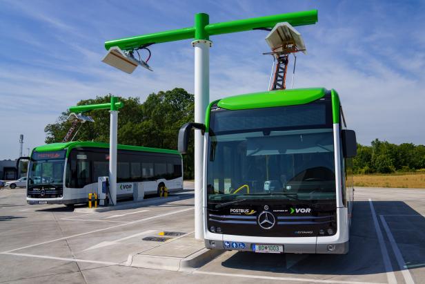 VOR startet im Weinviertel Linienverkehr mit E-Autobussen