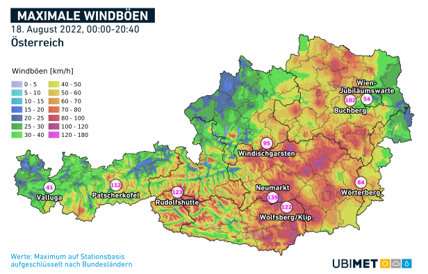 Große Schäden nach Unwetter in Österreich