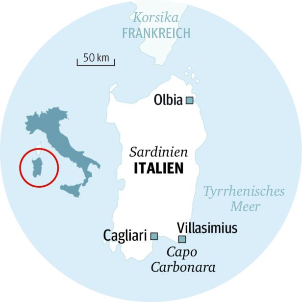 Villasimius auf Sardinien: Wo die Italiener gerne urlauben