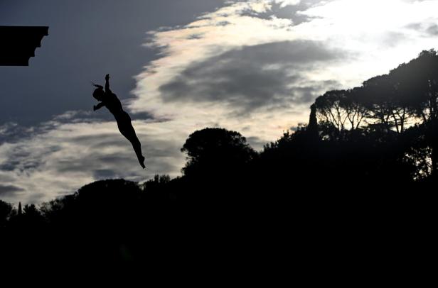 Klippenspringen in Rom: Der Sprung vom Extremsport zu Olympia