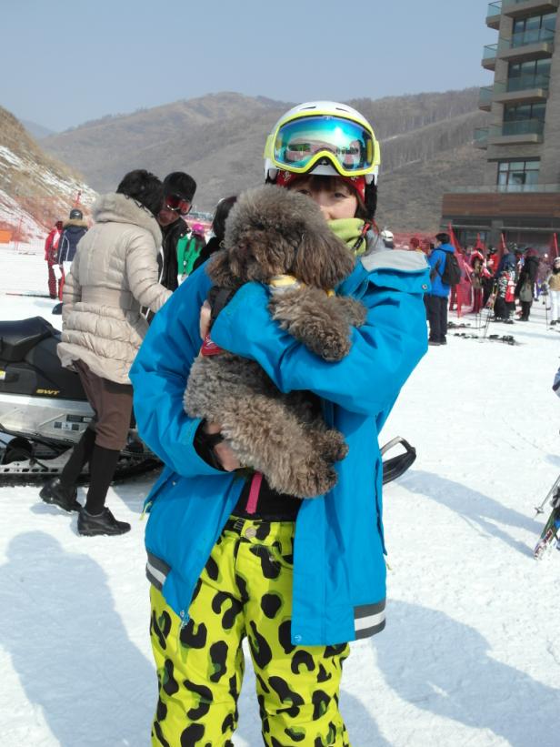 China: "Frühlingsrolle" am Skihang