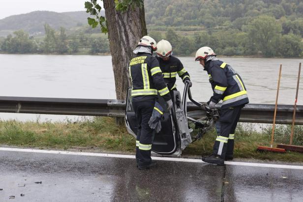Ein Toter bei Verkehrsunfall auf der B3 in Dürnstein