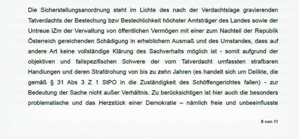 ÖVP-Inseratenaffäre: "Umfassende Löschungen" vor Razzia