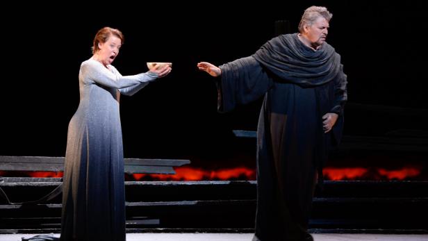Szenenfotos: "Tristan und Isolde" in der Staatsoper