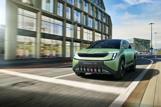 Skoda zeigt kommenden Elektro-Siebensitzer als Studie