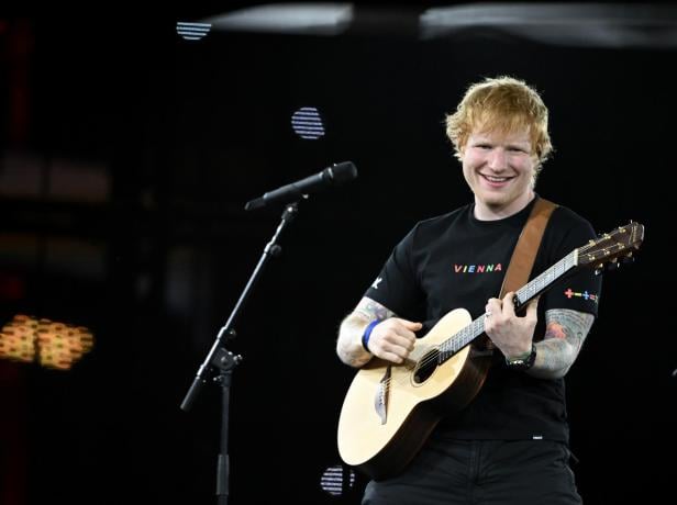 Ed Sheeran in Wien: Das sind die Bilder vom Wien-Konzert