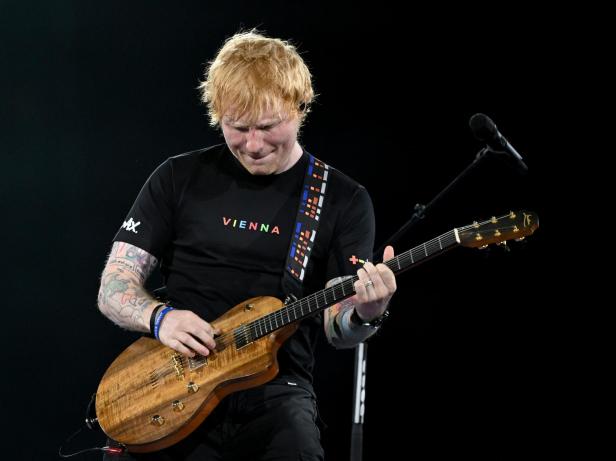 Ed Sheeran in Wien: Das sind die Bilder vom Wien-Konzert