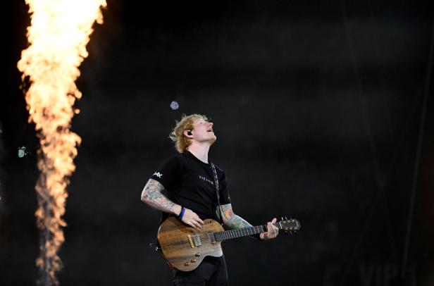 Ed Sheeran in Wien: Das sind die Bilder vom Wien-Konzert