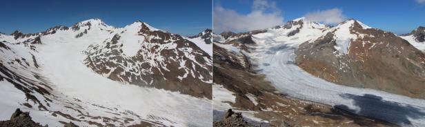 Gletscher in den Anden schrumpfen rasant