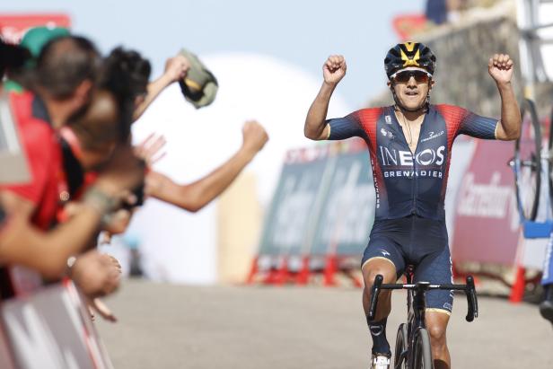 2022 Vuelta a Espana - 14th stage Vuelta: Leader Remco Evenepoel erstmals in Schwierigkeiten