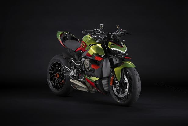 Eine Ducati wie ein Supersportwagen von Lamborghini