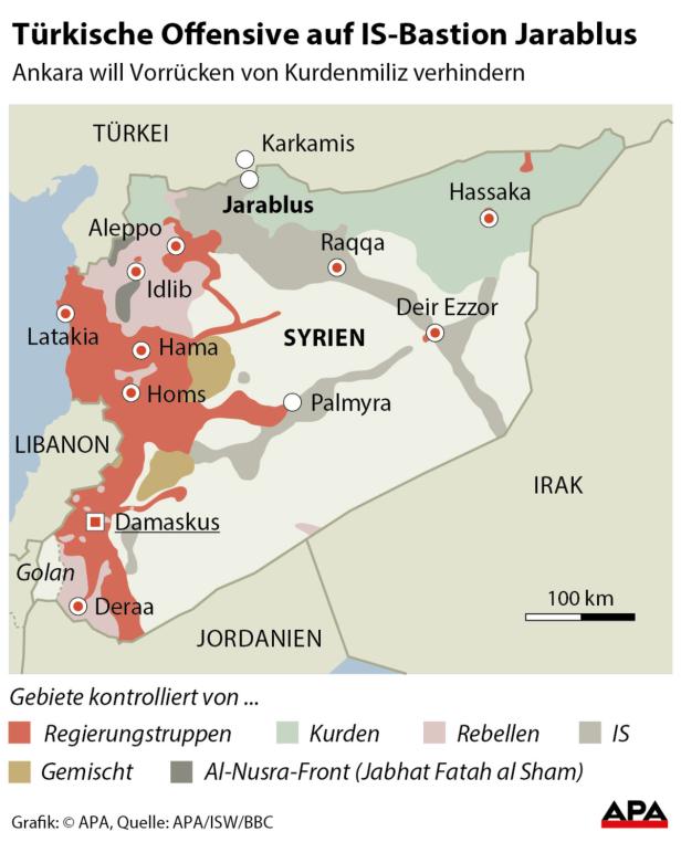 Türkei rückt weiter in Nordsyrien vor