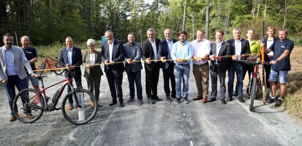 So weit die Wadeln radeln: Neuer Radweg im Burgenland eröffnet