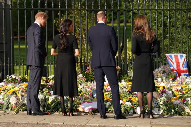 William, Harry, Kate & Meghan: Erster gemeinsamer Auftritt nach dem Tod der Queen