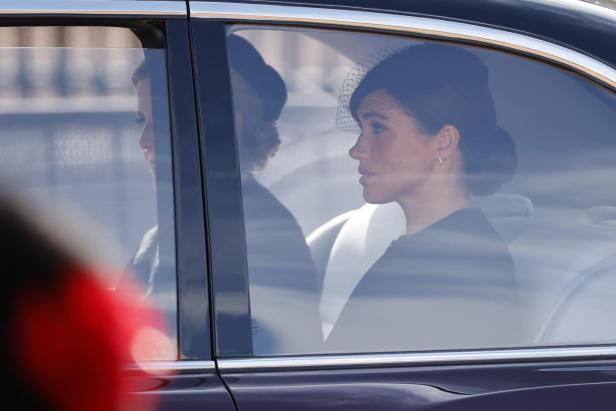 Procession of late Queen Elizabeth's coffin to Westminster Hall in London