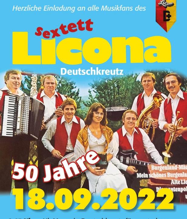 Licona Sextett: WM-Single und „Burgenland-Mädel“