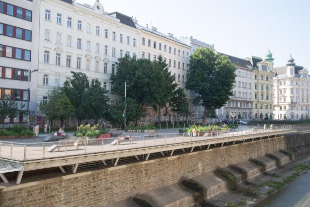 Margareten: Ruhestörung auf der Wientalterrasse