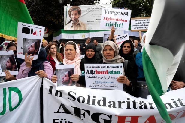 Afghanischer Widerstandsanführer Massoud: "Unsere Strategie ist reden"