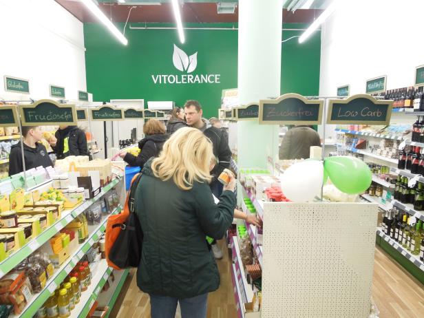 Lebensmittelunverträglichkeit - erster Supermarkt