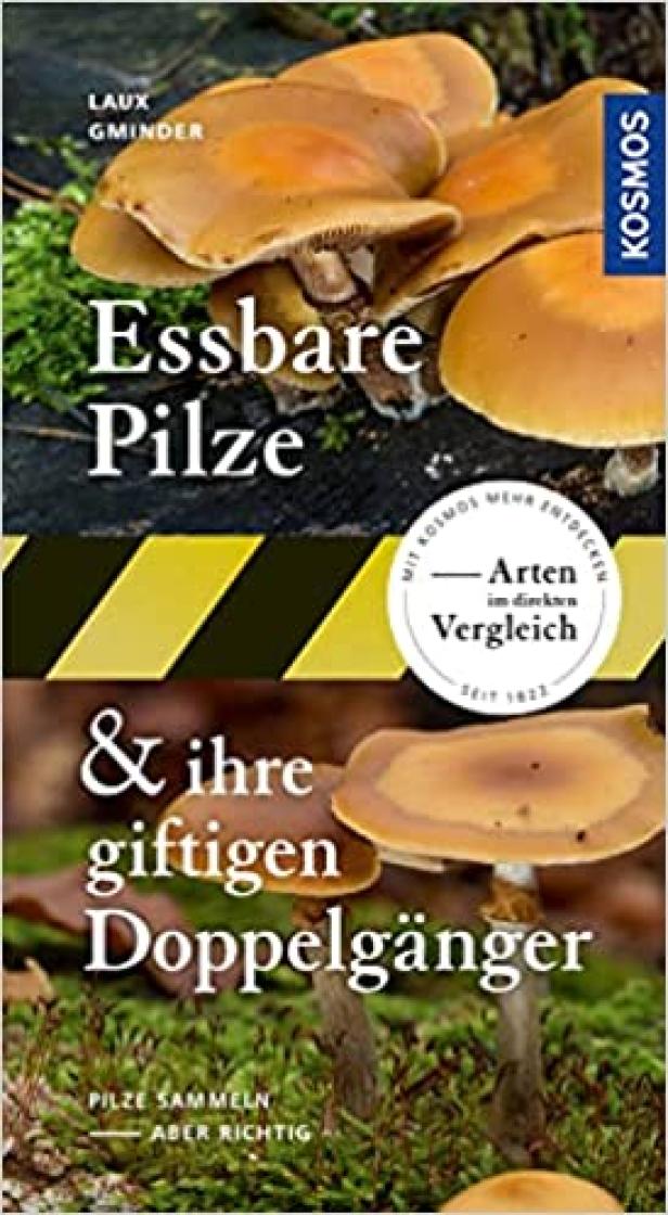 Das Cover des Buches „Essbare Pilze & ihre giftigen Doppelgänger“ von Kosmos.